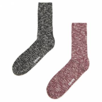Cropp - Шкарпетки, 2 пари - чорний Cropp - Шкарпетки, 2 пари - чорний