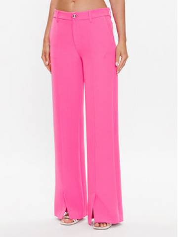 Chiara Ferragni Штани з тканини 74CBA147 Рожевий Regular Fit Chiara Ferragni Штани з тканини 74CBA147 Рожевий Regular Fit
