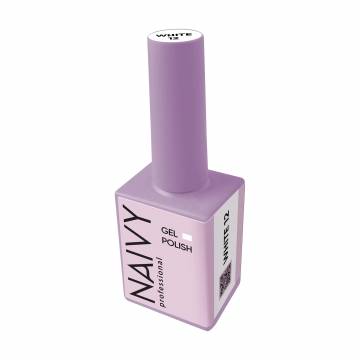 Гель-лак для ногтей Naivy Professional Gel Polish Basic, White 12, 10 мл Гель-лак для ногтей Naivy Professional Gel Polish Basic, White 12, 10 мл