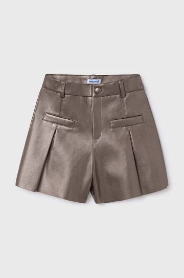 Детские шорты Mayoral цвет бежевый однотонные 7213