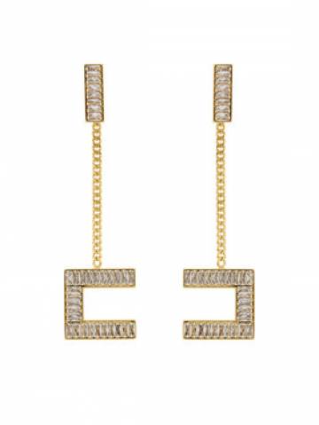Elisabetta Franchi Сережки OR-34-B47E2-V230 Золотий Elisabetta Franchi Сережки OR-34-B47E2-V230 Золотий