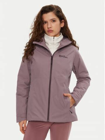 Jack Wolfskin Дощовик Wisper Ins A61893 Фіолетовий Regular Fit Jack Wolfskin Дощовик Wisper Ins A61893 Фіолетовий Regular Fit