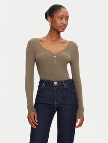 Morgan Светр 232-MBANZA Бежевий Slim Fit Morgan Светр 232-MBANZA Бежевий Slim Fit