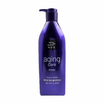 Антивозрастной кондиционер для волос Mise En Scene Aging Care Rinse с пудрой чёрного жемчуга, 680 мл Антивозрастной кондиционер для волос Mise En Scene Aging Care Rinse с пудрой чёрного жемчуга, 680 мл