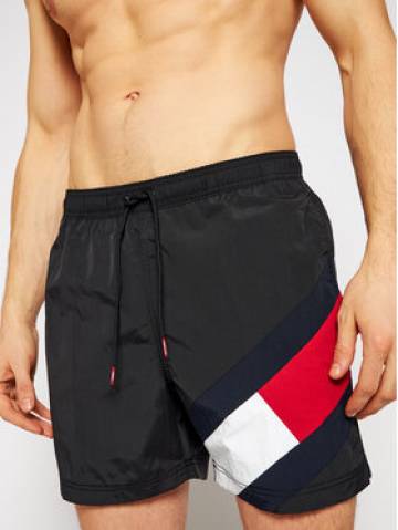 Tommy Hilfiger Шорти для плавання UM0UM02048 Чорний Slim Fit Tommy Hilfiger Шорти для плавання UM0UM02048 Чорний Slim Fit