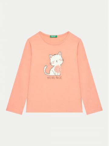 United Colors Of Benetton Блузка 3I1XG10FG Оранжевий Regular Fit United Colors Of Benetton Блузка 3I1XG10FG Оранжевий Regular Fit