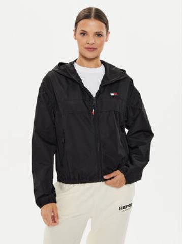 Tommy Jeans Вітровка Chicago DW0DW19302 Чорний Regular Fit Tommy Jeans Вітровка Chicago DW0DW19302 Чорний Regular Fit