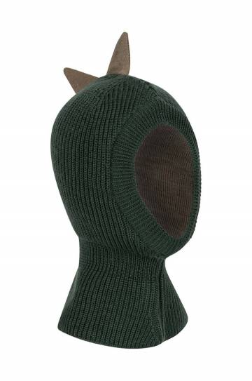 Konges Sløjd ANIMAL BALACLAVA цвет зелёный KS101211 Konges Sløjd ANIMAL BALACLAVA цвет зелёный KS101211