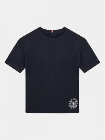 Tommy Hilfiger Футболка Crest Logo KB0KB08675 D Cиній Regular Fit Tommy Hilfiger Футболка Crest Logo KB0KB08675 D Cиній Regular Fit