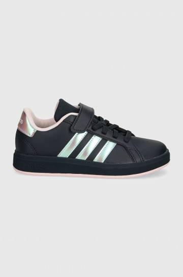 Детские кроссовки adidas GRAND COURT 2.0 EL C цвет синий IE3850 Детские кроссовки adidas GRAND COURT 2.0 EL C цвет синий IE3850