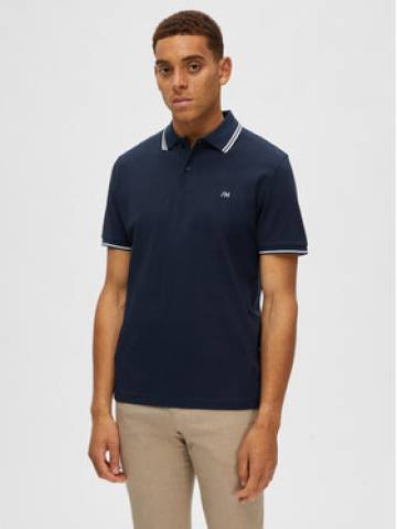 Selected Homme Поло 16087840 Cиній Regular Fit Selected Homme Поло 16087840 Cиній Regular Fit