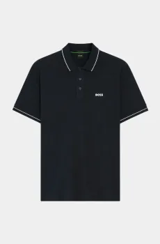 Мужское синее поло Синий XL BOSS 13352