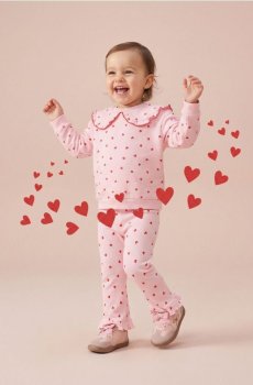 Штани wide leg - пастельний рожевий