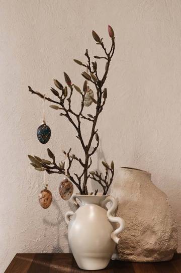 Новогодние украшения ferm LIVING Marble Easter Eggs 4 шт Новогодние украшения ferm LIVING Marble Easter Eggs 4 шт