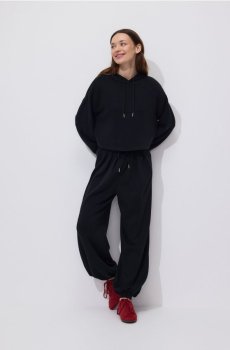 Reserved - Штани balloon - чорний - 923HS-99X