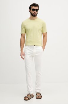 Хлопковая футболка BOSS Orange Tales