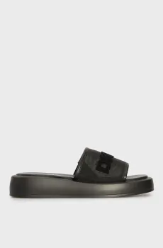 Женские черные слайдеры ORION Черный 37 DKNY K2500541