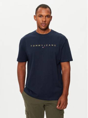 Tommy Jeans Футболка DM0DM19694 Cиній Regular Fit Tommy Jeans Футболка DM0DM19694 Cиній Regular Fit