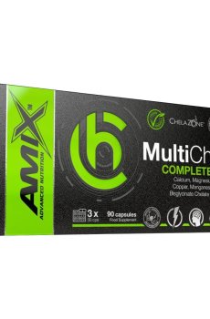 Минеральный комплекс Amix Nutrition ChelaZone MultiChel Complete-6, 90 капсул