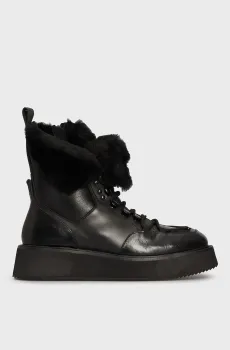 Женские черные кожаные хайкеры Britta Черный 38 PRPY PRFDS7279W