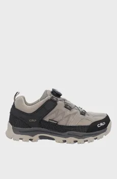 Детские бежевые замшевые кроссовки KIRUNA LOW FITGO TREKKING Бежевый 31 CMP 3Q56764-08PU