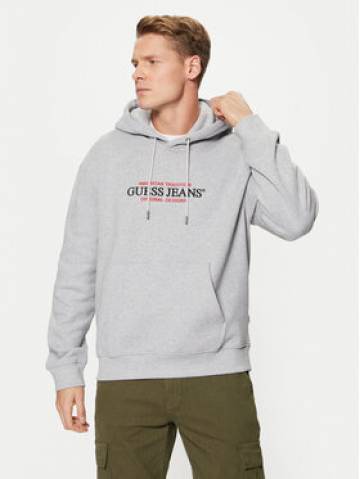 Guess Jeans Світшот M4YQ23 K9V31 Сірий Regular Fit Guess Jeans Світшот M4YQ23 K9V31 Сірий Regular Fit