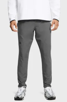 Мужские серые спортивные брюки UA UNSTOPPABLE TAPERED PANTS Серый L Under Armour 1352028-025