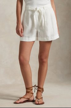 Льняные шорты Polo Ralph Lauren