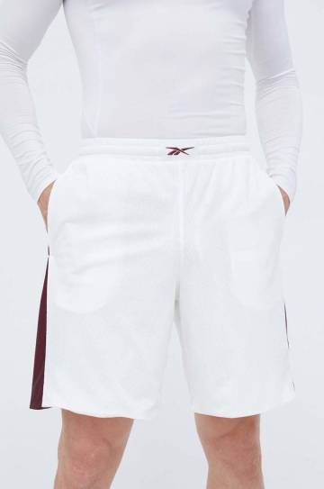 Тренировочные шорты Reebok Classic Basketball цвет белый Тренировочные шорты Reebok Classic Basketball цвет белый