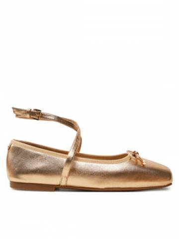 MICHAEL Michael Kors Балетки Collette Flex Ballet 40T4CTFP1M Золотий MICHAEL Michael Kors Балетки Collette Flex Ballet 40T4CTFP1M Золотий