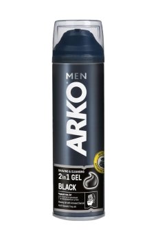 Гель для бритья и умывания 2в1 ARKO Men Black, 200 мл