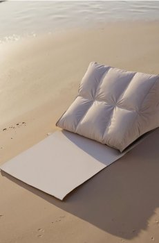 Надувний матрац - сірий