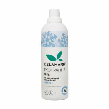 Гель для стирки Delamark Экостирка White+, 20 стирок, 1 л Гель для стирки Delamark Экостирка White+, 20 стирок, 1 л