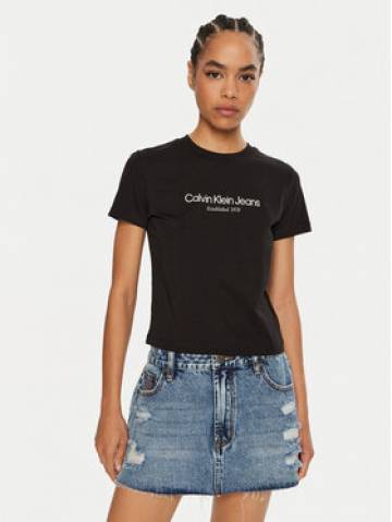 Calvin Klein Jeans Футболка J20J224914 Чорний Regular Fit Calvin Klein Jeans Футболка J20J224914 Чорний Regular Fit
