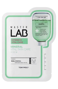 Тканевая маска для лица Tony Moly Master Lab Mineral Mask с минералами, 19 г