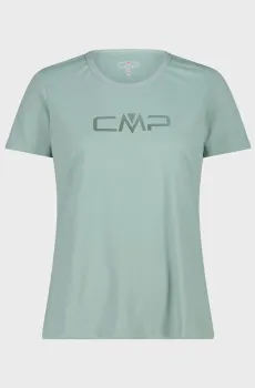 Женская мятная футболка PIQUET Ментоловый 34 CMP 39T5676P-E421