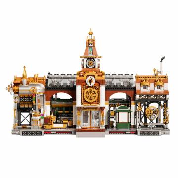 Конструктор Pantasy Original Steampunk Залізнична станція 2723 елементів (85007) Конструктор Pantasy Original Steampunk Залізнична станція 2723 елементів (85007)