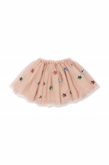 Детская юбка Konges Sløjd YVONNE SKIRT цвет бежевый mini расклешённая KS101759 Детская юбка Konges Sløjd YVONNE SKIRT цвет бежевый mini расклешённая KS101759