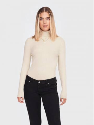 ONLY Гольф Karol 15165075 Бежевий Slim Fit ONLY Гольф Karol 15165075 Бежевий Slim Fit