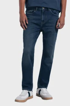 Мужские темно-синие джинсы Slim Fit Синий 40 SPRINGFIELD 1752030