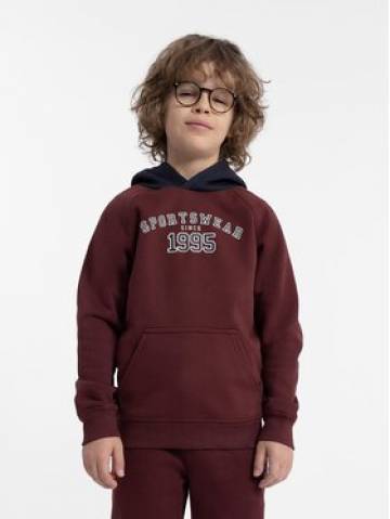 4F Світшот 4FJAW23TSWSM651 Бордовий Regular Fit 4F Світшот 4FJAW23TSWSM651 Бордовий Regular Fit