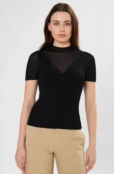 Женский черный джемпер Черный XS HUGO 50557759;001