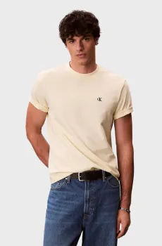 Мужская желтая футболка EASY MONOGRAM Желтый M Calvin Klein Jeans LV04RC275G