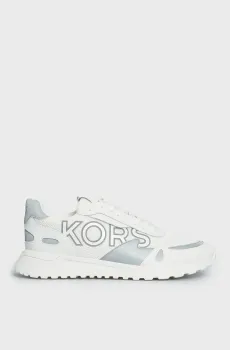 Мужские белые кроссовки MILES Белый 41 Michael Kors 42H3MIFS2D
