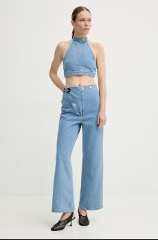 Джинсовая блузка Nanushka ARINA