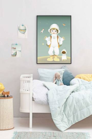Vissevasse Плакат The Astronaut 50x70 cm Vissevasse Плакат The Astronaut 50x70 cm