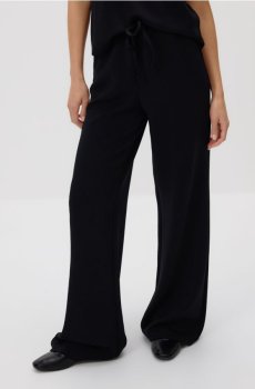 Reserved - Штани long leg - чорний - 621GA-99X