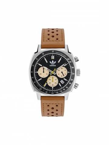 adidas Годинник Originals Master Originals One Chrono AOFH23576 Коричневий adidas Годинник Originals Master Originals One Chrono AOFH23576 Коричневий