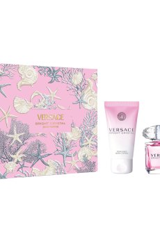 Парфюмированный набор Versace Bright Crystal Set женский (туалетная вода, 30 мл + лосьон для тела, 50 мл)