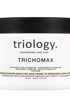 Укрепляющая маска triology. Trichomax для склонных к ломкости и выпадению волос, 330 г